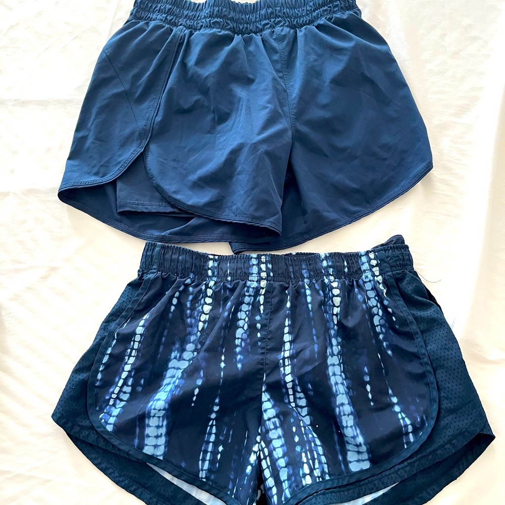 Set of Navy blue, Target athletic shorts